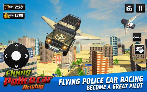 飞行警车驾驶游戏安卓版